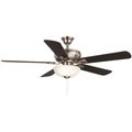 Hampton Bay Rothley II 52 in. LED Brushed Nickel Ceiling Fan with Light Kit 37850